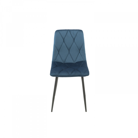 Scaun Savier Velvet Albastru [1]