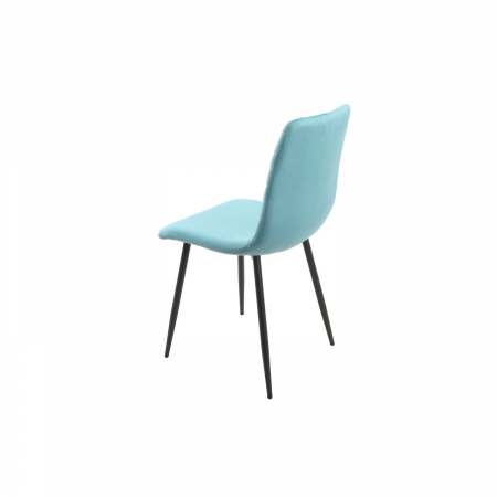Scaun Vector Velvet Albastru Marin [2]