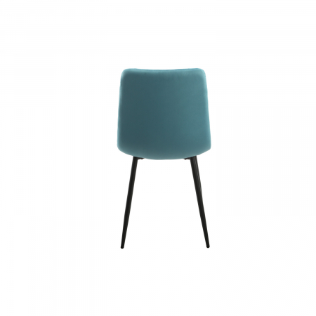 Scaun Vector Velvet Albastru Marin [4]