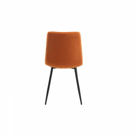 Scaun Vector Velvet Orange [4]