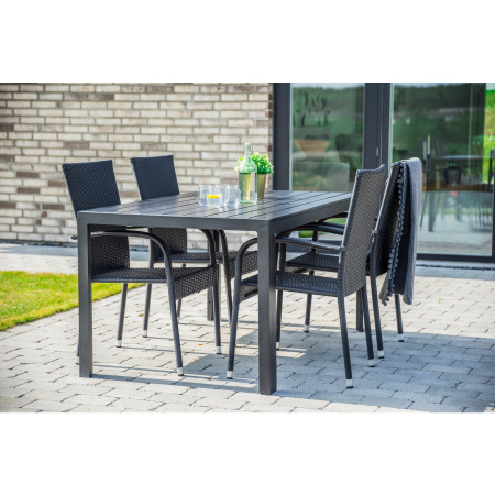 MOBILIER GRADINA - Set Masa De Gradina Viking 150 L + 4 Scaune Paris
