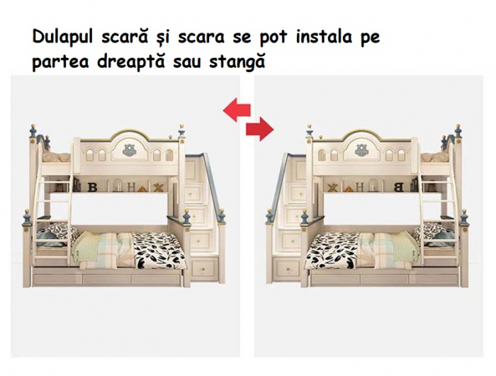 Paturi supraetajate pentru dormitor copii [10]