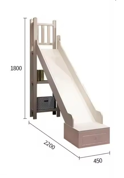 Paturi supraetajate cu tobogan Cosmo [9]