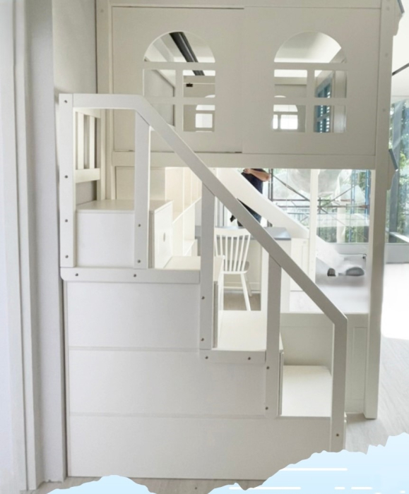 Paturi supraetajate cu tobogan Cosmo [14]