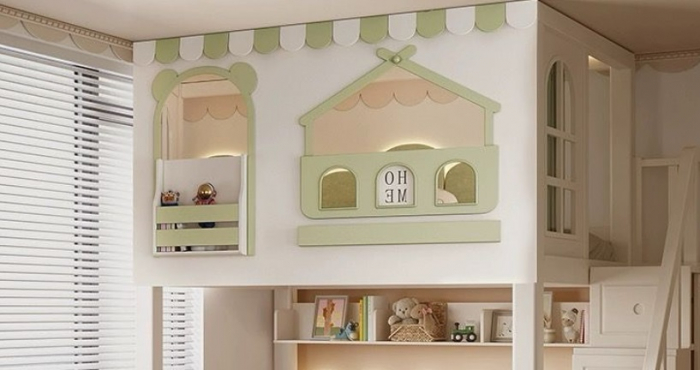 Paturi supraetajate Căsuța Winnie [9]