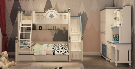Paturi supraetajate pentru dormitor copii [13]