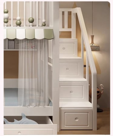 Paturi supraetajate cu tobogan Cosmo [4]