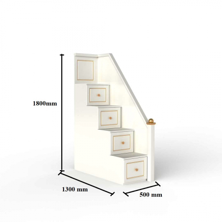 Paturi supraetajate cu tobogan pentru dormitor copii [12]