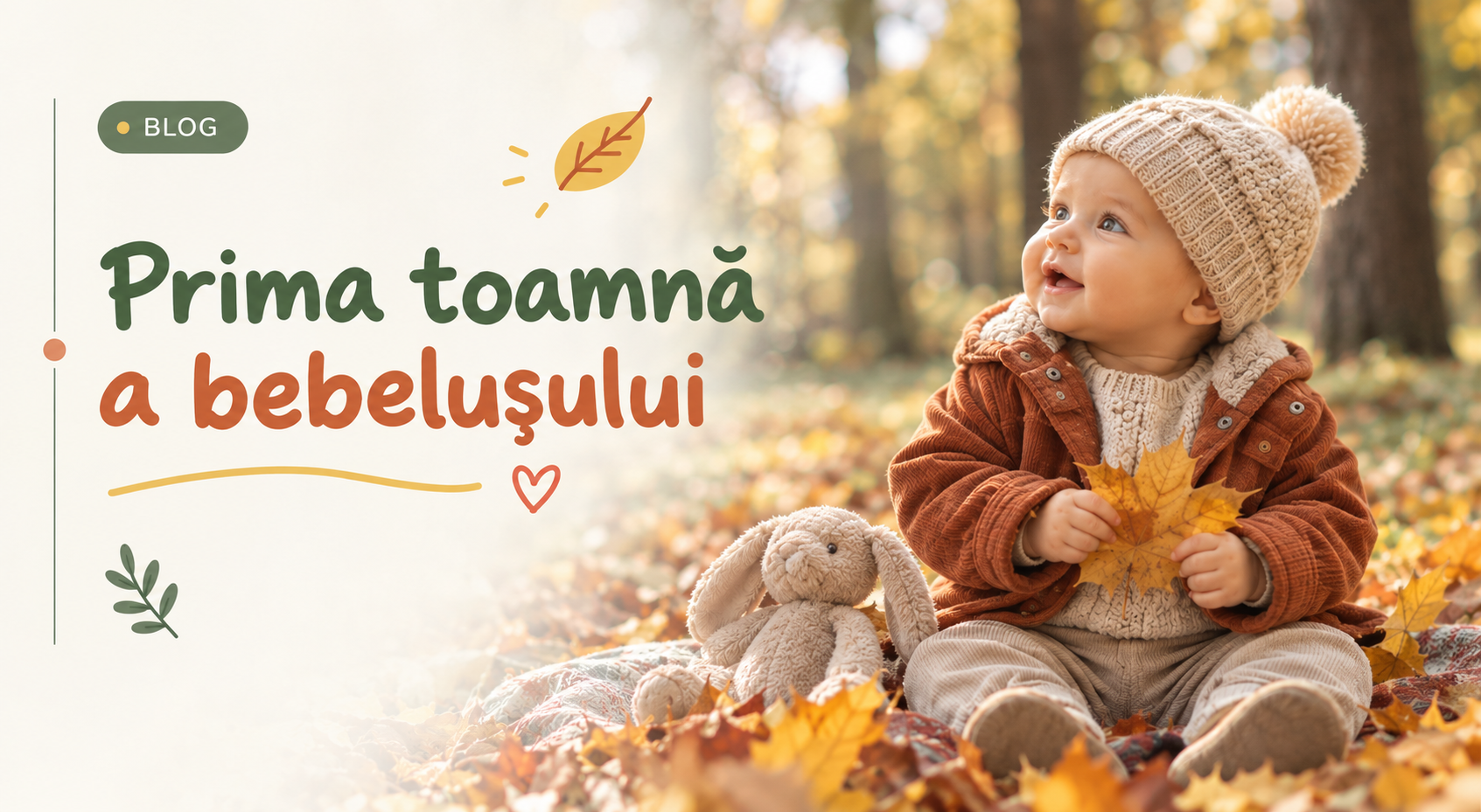 Prima toamnă a bebelușului: activități și plimbări pline de descoperiri
