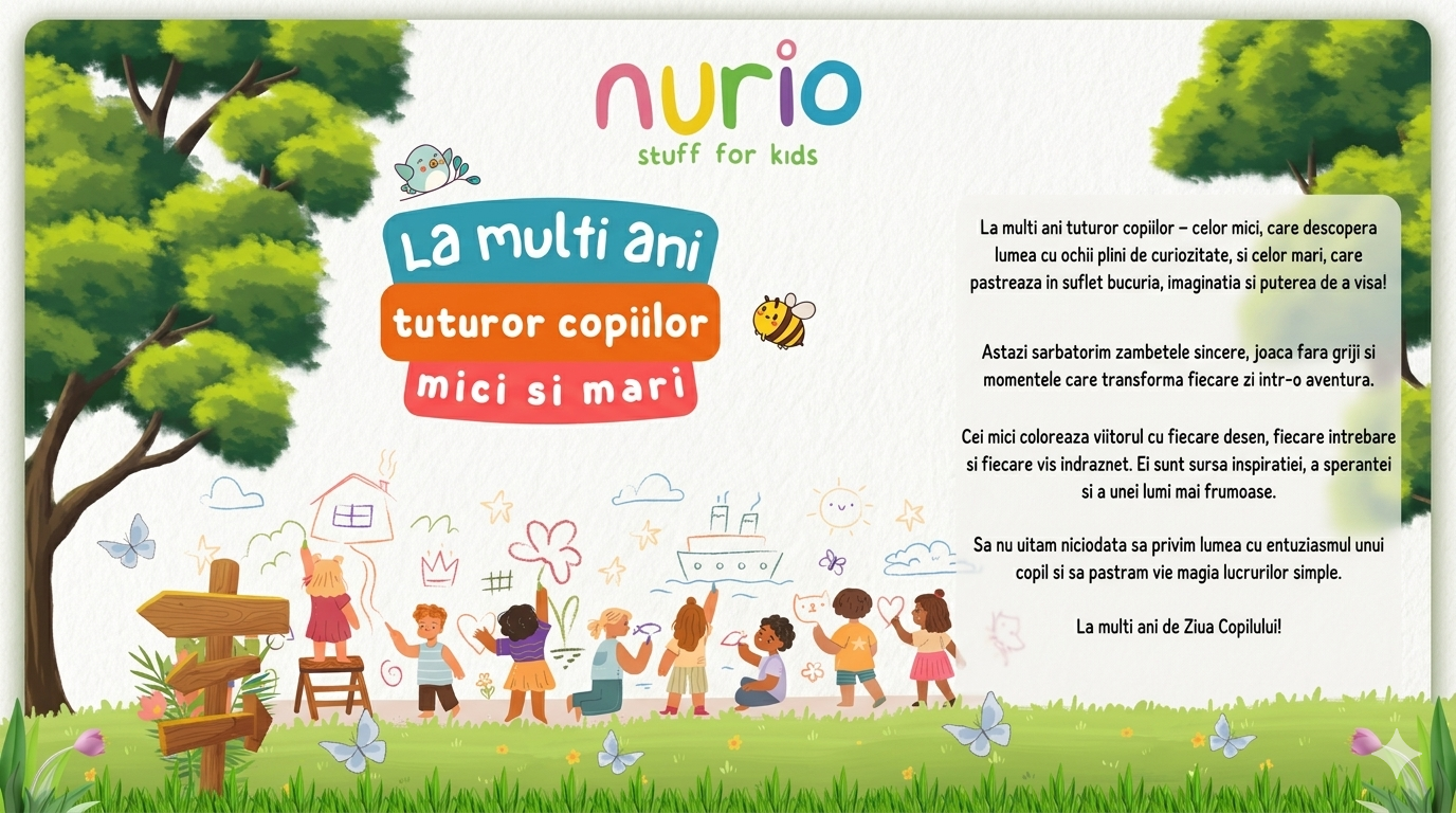 1 Iunie – Ziua Copilului: Idei de Activități și Surprize pentru Cei Mici
