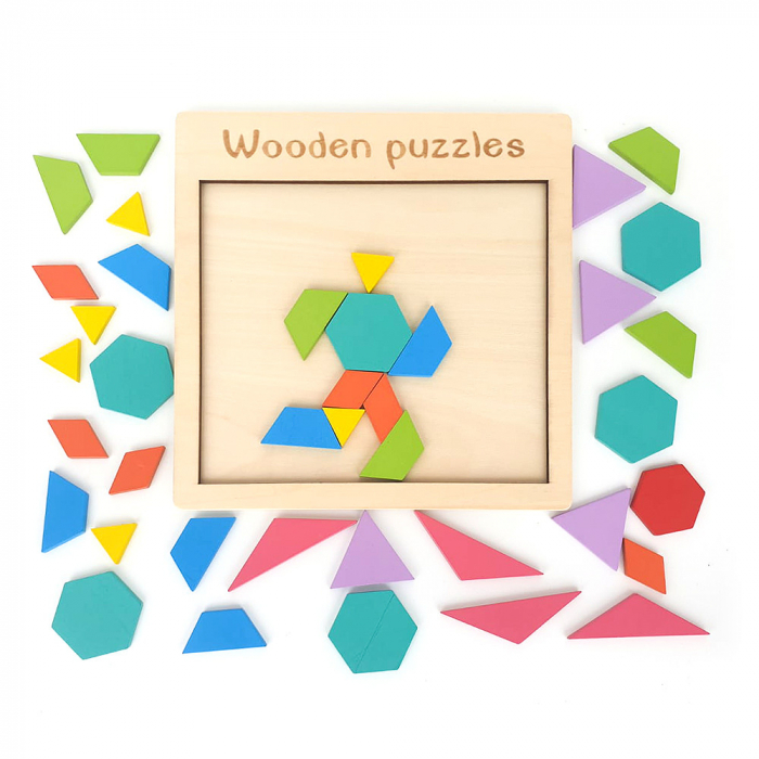 Puzzle din Lemn - Joc de Logica si Imaginatie [2]