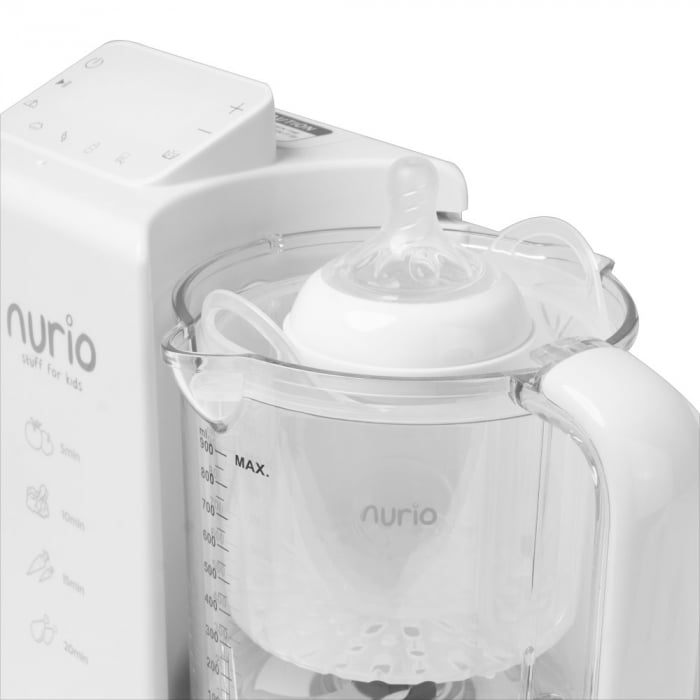 Aparat de Gatit cu Abur si Blender 7 in 1 Nurio cu Temporizator pentru Bebelusi si Copii [5]