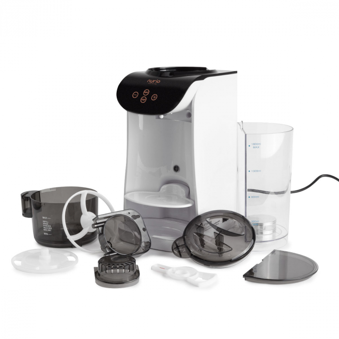 Espressor Lapte Praf Nurio cu Aplicatie Mobila , Functie de Apa Calda si Autocuratare la 90° [5]