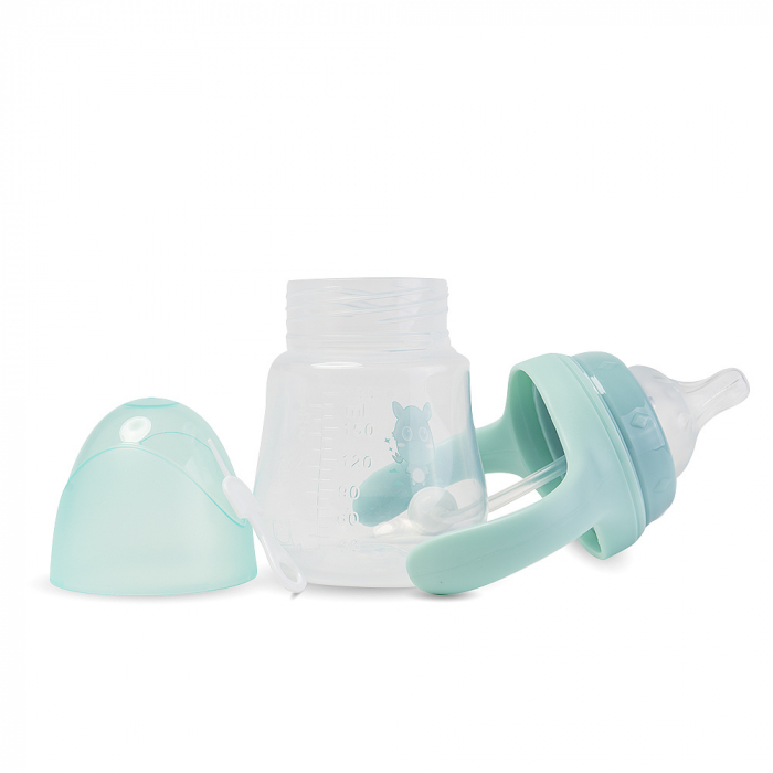 Biberon cu 2 Manere, 180ml - Verde [3]