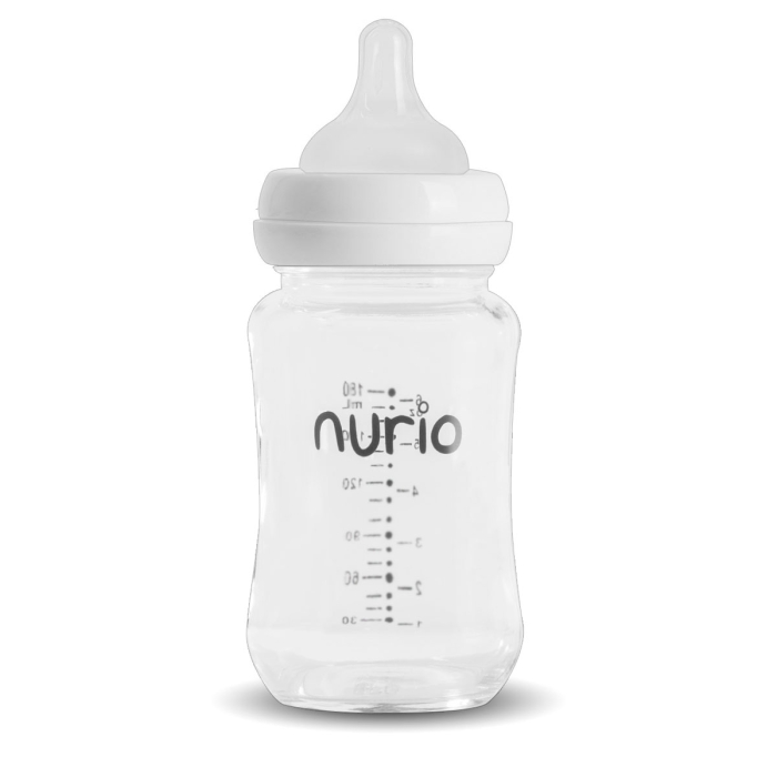 Biberon Nurio Premium din Sticla,  180 ml [3]