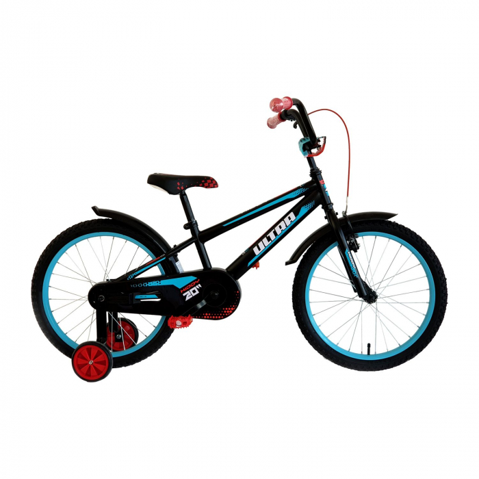 Bicicleta Ultra Kidy 20 C-Brake - Negru [1]