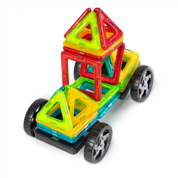 Set Creativ de Constructie cu Piese Magnetice - 60 piese [2]