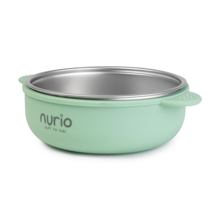 Bol din Inox cu Protectie din Silicon Nurio – Verde [2]