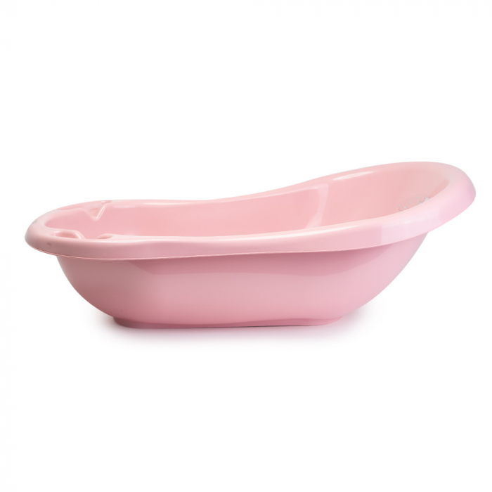Cada cu Dop, Covoras Anti-alunecare Ursulet, Roz Praf - 84cm [2]