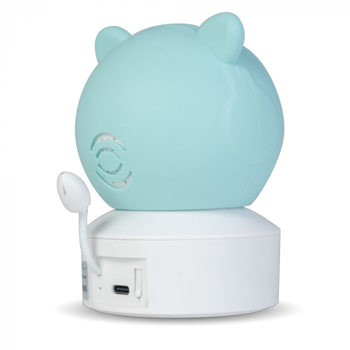 Camera Smart WIFI HD, cu Monitor, Aplicatie si Supraveghere 355° - Nurio [7]