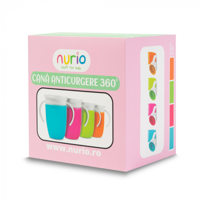 Cana Anticurgere 360° - Roz [3]