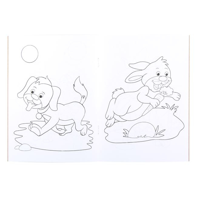 Carte de Colorat pentru Copii A5, Animalute [2]