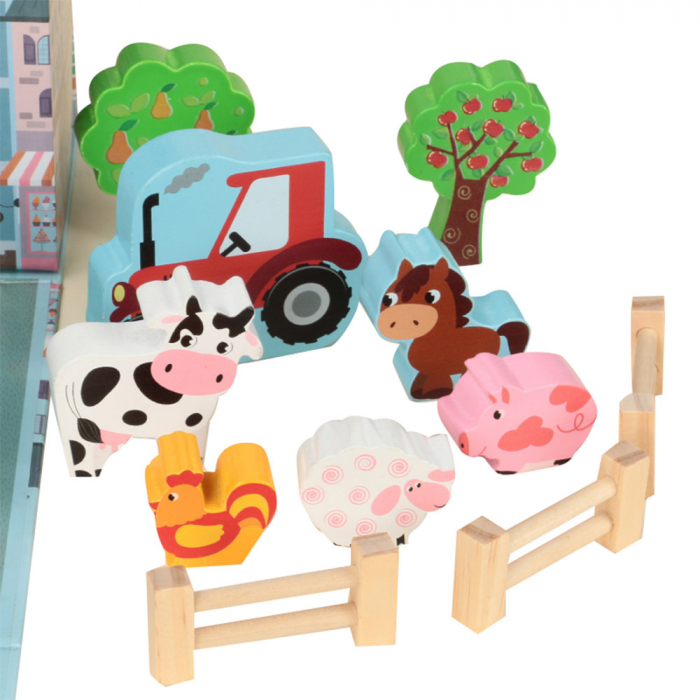 Casuta Fermierului - Jucarie din Lemn [4]