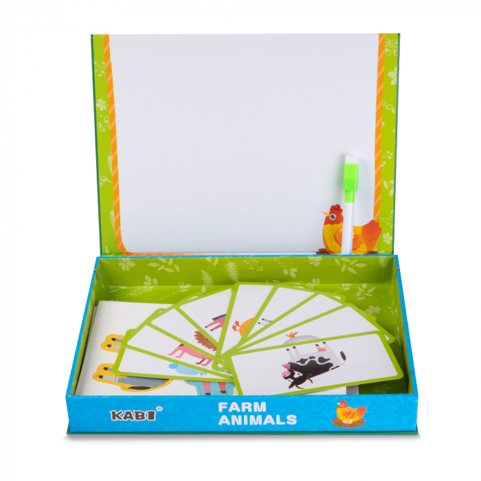 Carte Magnetica cu Puzzle - Ferma [3]