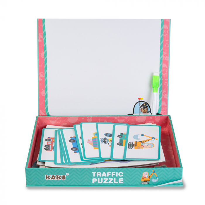 Carte Magnetica cu Puzzle - Traffic [2]