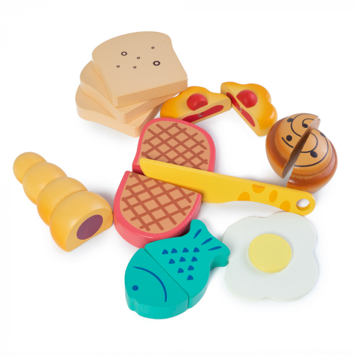 Cuptor cu Microunde din Lemn cu Accesorii Montessori [3]