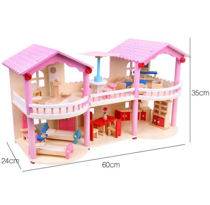 Casuta de Papusi Dubla cu Etaj [3]