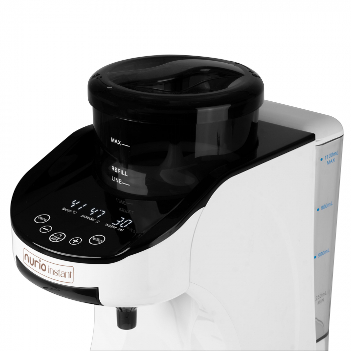Espressor Lapte Praf Nurio Instant cu Aplicatie Mobila , Functie de Apa Calda si Autocuratare la 95° [3]