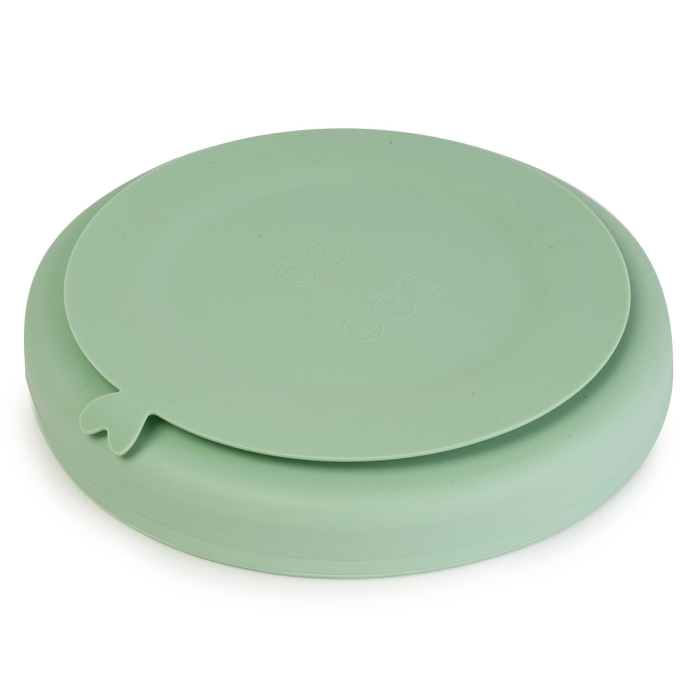 Farfurie compartimentata din silicon Nurio - Verde [3]