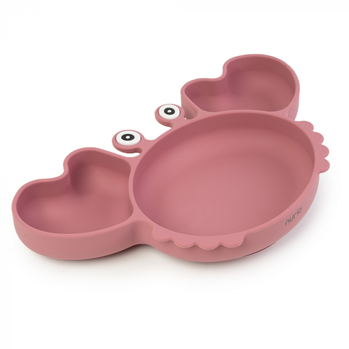 Farfurie din Silicon pentru Copii - Crab [2]