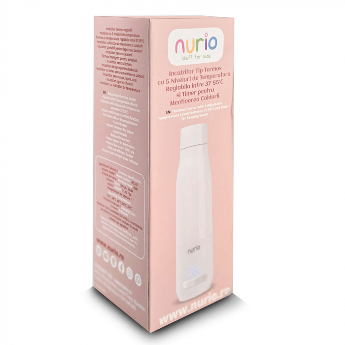 Incalzitor Tip Termos cu 5 Niveluri de Temperatura Reglabila intre 37-55°C si Timer pentru Mentinerea Caldurii [4]