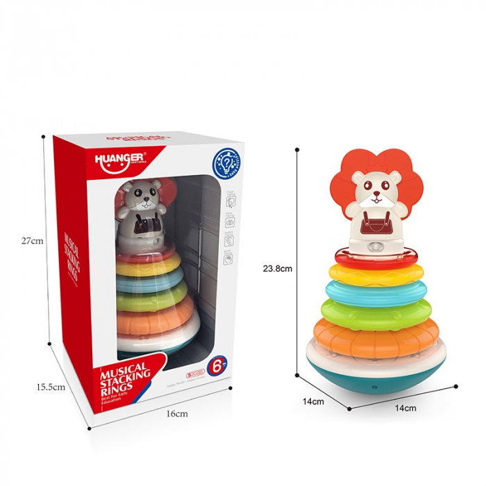 Jucarie Hopa Mitica - Funny Tumbler Ursulet [6]