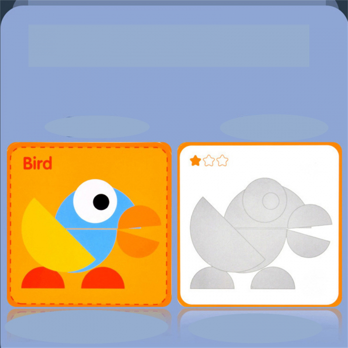 Joc Tangram Montessori Fun Puzzle Ohye [3]