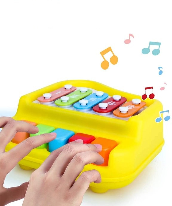 Jucaria Vocala Pian Montessori - Galben [4]