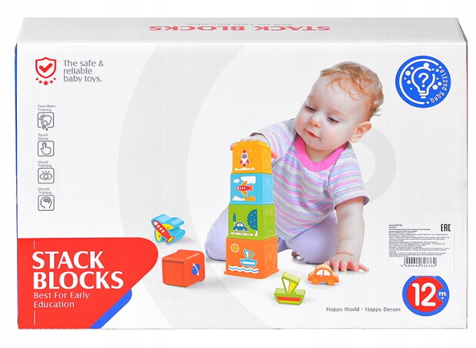 Set Cuburi pentru Stivuire - 8 Piese [4]