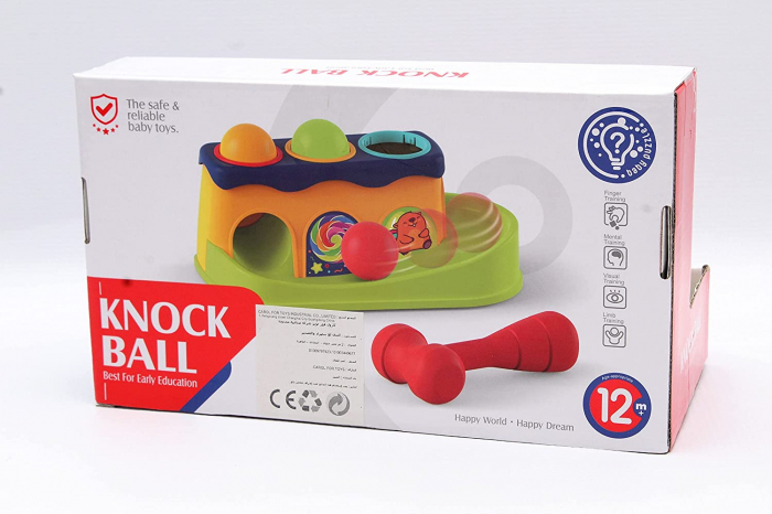 Joc Interactiv Ciocanel - Banc cu Bile si Pista [5]