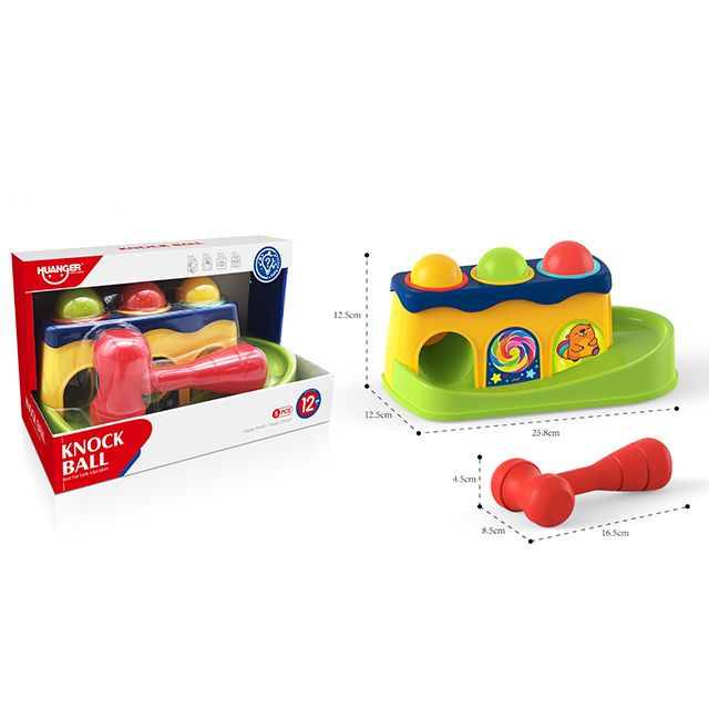 Joc Interactiv Ciocanel - Banc cu Bile si Pista [2]