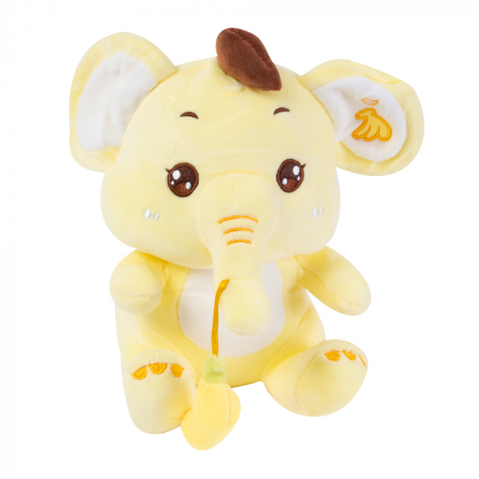 Jucarie de Plus Elefant, Galben 25 cm [2]