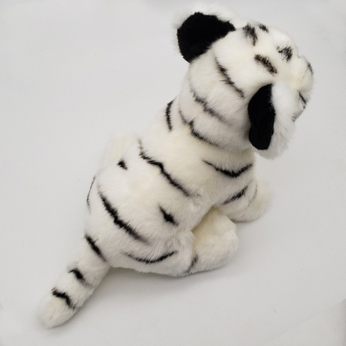 Jucarie de Plus Tigru Alb, 15cm [5]