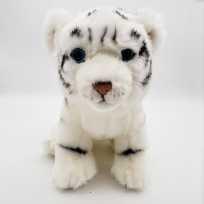 Jucarie de Plus Tigru Alb, 15cm [2]