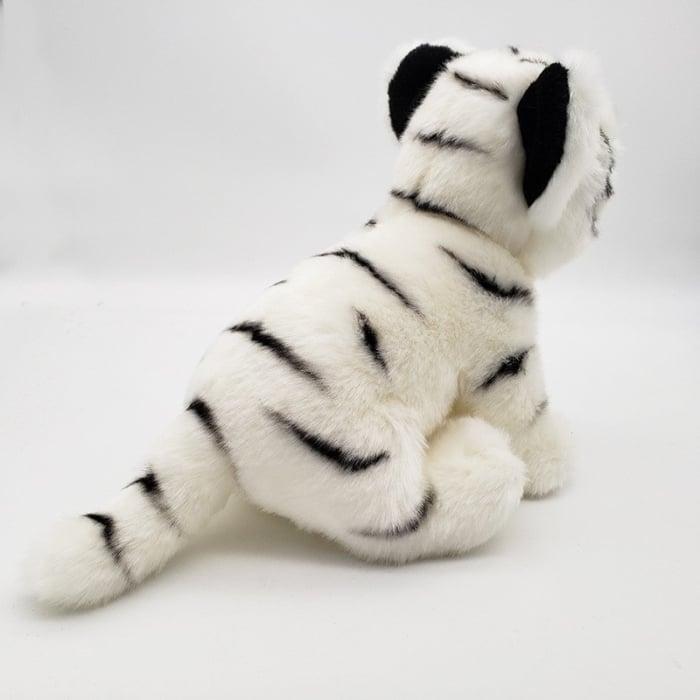 Jucarie de Plus Tigru Alb, 15cm [6]