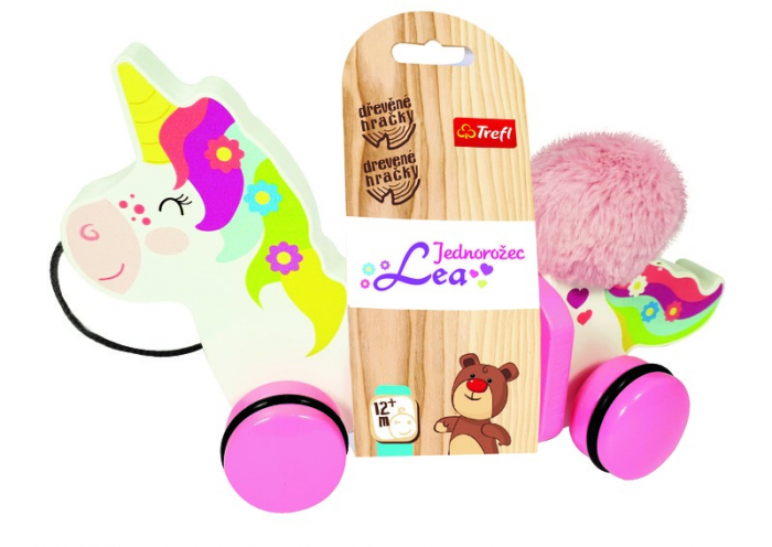 Jucarie de Tras din Lemn Fexibila - Unicorn [2]