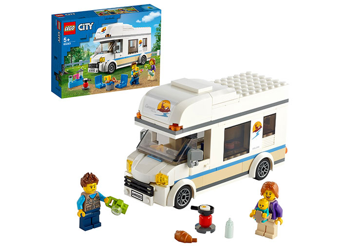 LEGO City Great Vehicles - Rulota de Vacanta 60283, 190 Piese [1]