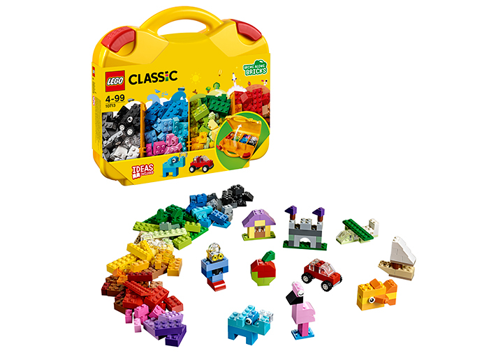 LEGO Classic - Valiza Creativa 10713, 213 Piese [1]