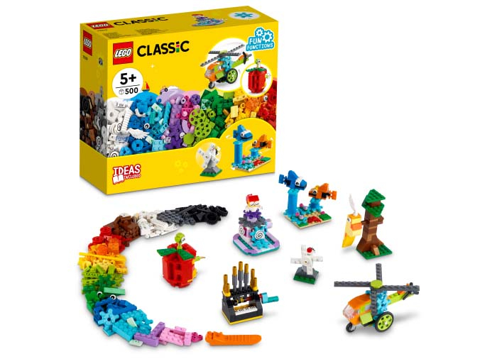 LEGO Classic - Caramizi si Functii 11019, 500 piese