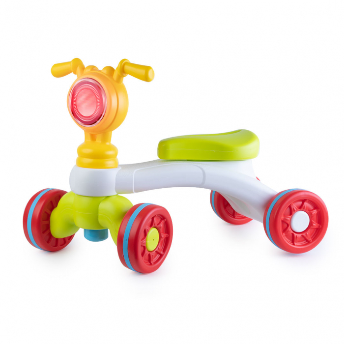 Masina de echilibru tip scuter pentru bebelusi cu 4 roti - premergator  - Huanger [2]